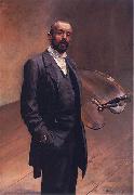 Jacek Malczewski Self-portrait with a palette oil